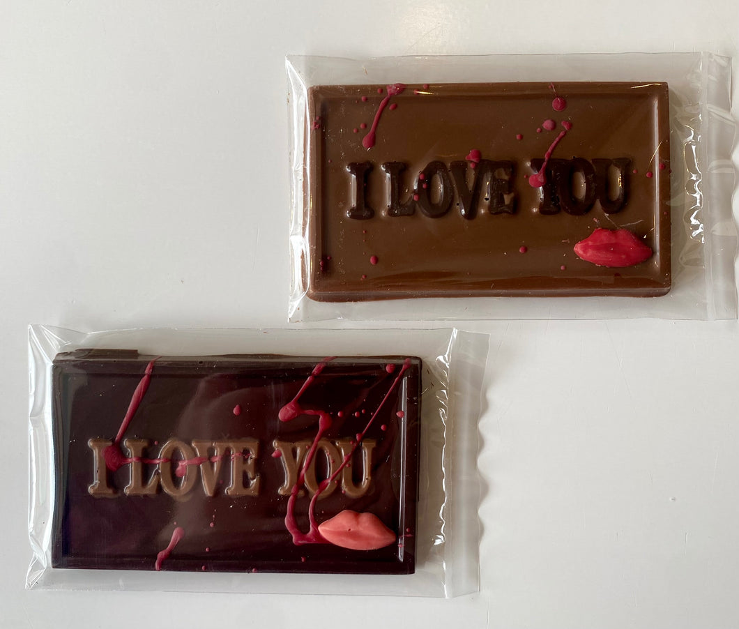 Chocolate Valentine Cards