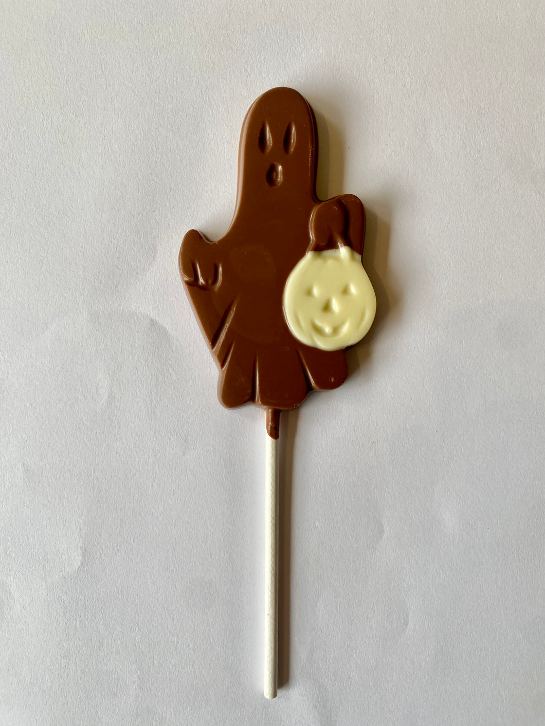 Pumpkin Ghost Lolly
